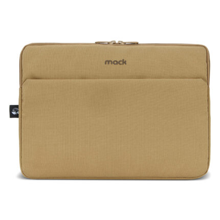 Nova Eco 13.3“-14.1” Water Repellent Recycled Eco Frinedly Laptop Sleeve Camel